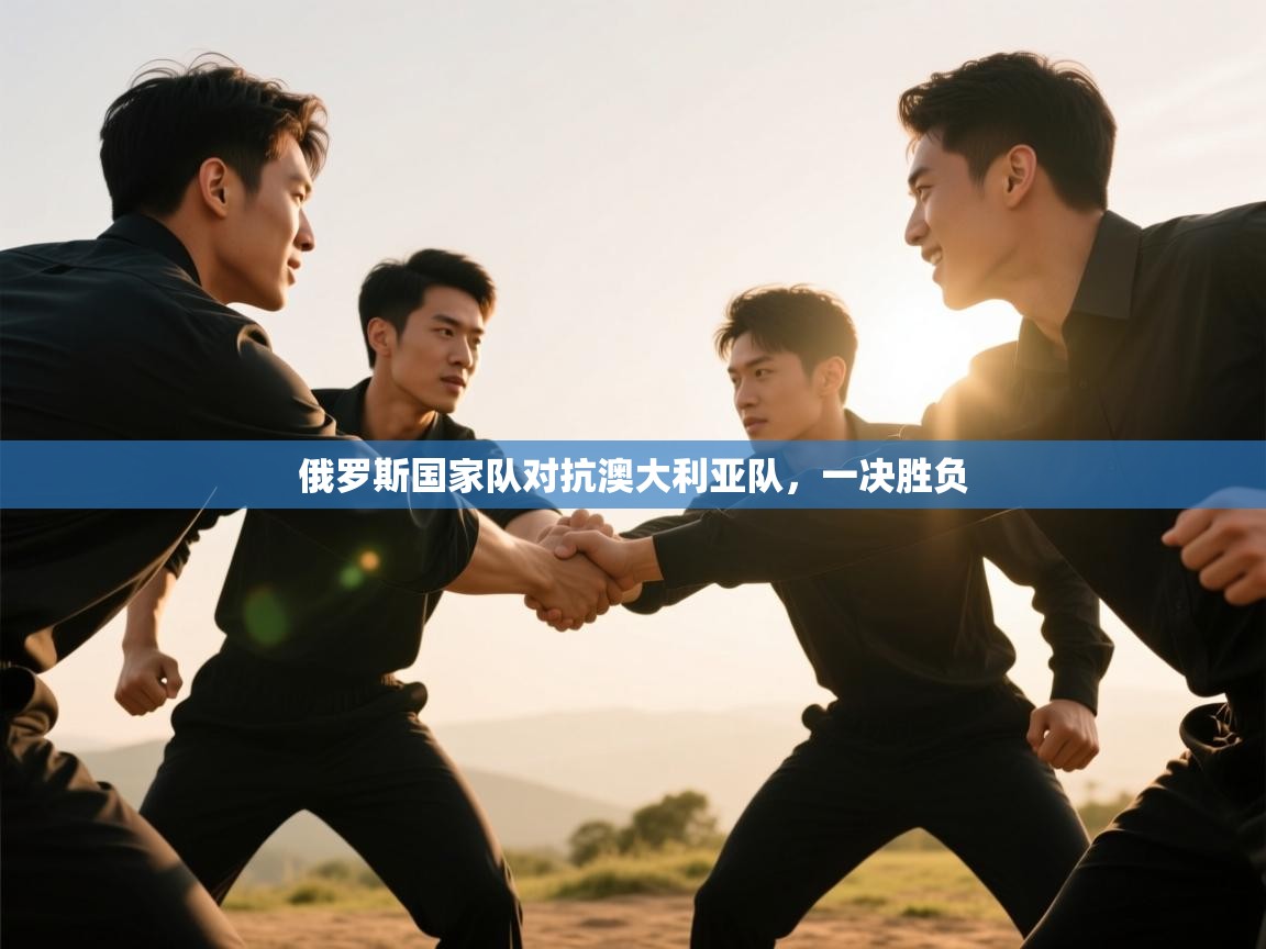 俄罗斯国家队对抗澳大利亚队，一决胜负